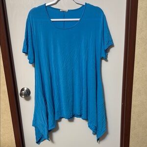 Lady’s World Blue Women's Top Size 3X
